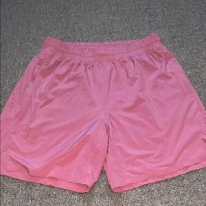 All In Motion Pink Athletic Bermuda Shorts Size Medium